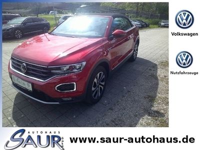Gebraucht VW T-Roc Cabriolet Active 150 PS (110 kW) 2021 Kings red metallic (metallic) Cabrio