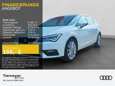 Gebraucht Seat Leon XCELLENCE 125 PS (91 kW) 2018 Weiß Limousine