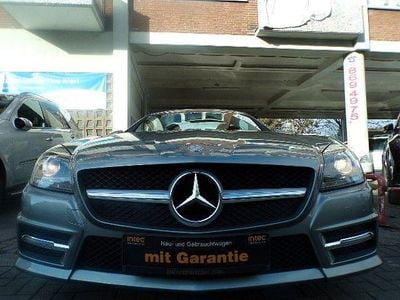 Silber Gebraucht 2015 Mercedes SLK200 AMG line Cabrio | 19.900 € (Etwas zu teuer)