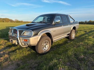 Usata Mitsubishi L200 2002 Nero Pick-up