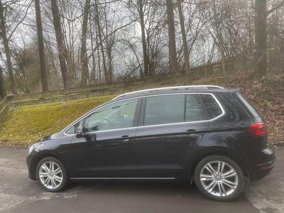 Usata VW Golf Sportsvan Highline 150 CV (110 kW) 2014 Nero Monovolume