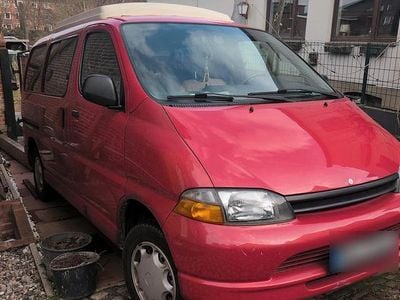 Gebraucht Toyota HiAce 75 PS (55 kW) 1998 Rot Van / Kleinbus