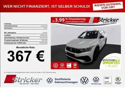 Gebraucht VW Tiguan Allspace Style 200 PS (147 kW) 2023 Oryxweiß perlmutteffekt (metallic) SUV