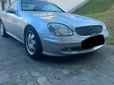 Brugt Mercedes SLK230 197 HK (144 kW) 2001 Sølv Cabriolet