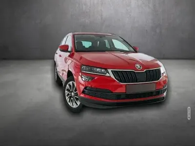 Gebraucht Skoda Karoq Clever 150 PS (110 kW) 2022 Rot metallic SUV