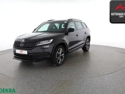 Gebraucht Skoda Kodiaq SportLine 200 PS (147 kW) 2021 Schwarzmagic perleffekt SUV
