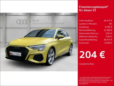 Gebraucht Audi S3 Sport 310 PS (228 kW) 2024 Gelb Limousine