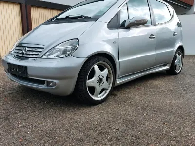 Używany Mercedes A210 140 KM (102 kW) 2003 Szary Minivan