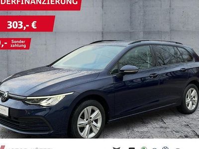 Second-hand VW Golf VIII Life 150 CP (110 kW) 2022 Albastru Break