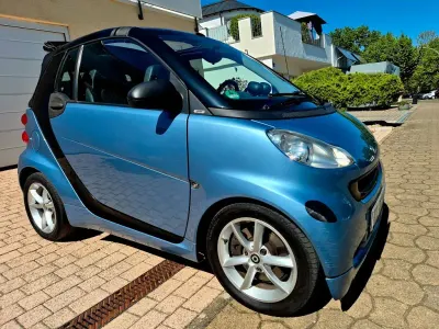 Brugt Smart ForTwo Cabrio Pulse 84 HK (61 kW) 2011 Blå Cabriolet