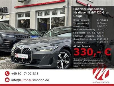 Gebraucht BMW 420 Sport Line 190 PS (139 kW) 2022 Dravitgrau metallic Coupé