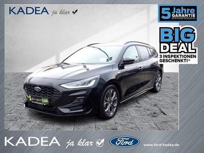 Gebraucht Ford Focus ST-Line X 125 PS (91 kW) 2024 Obsidianschwarz metallic Kombi
