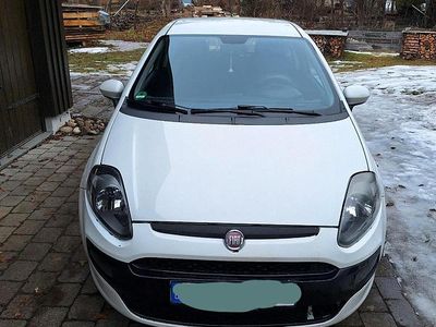 Gebraucht Fiat Punto 2011 Weiß Kleinwagen