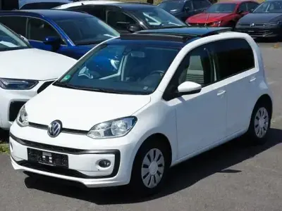 Gebraucht VW up! move up! 60 PS (44 kW) 2018 Weiß Kleinwagen