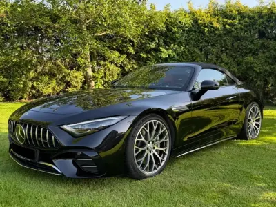 Używany Mercedes SL43 AMG AMG 381 KM (280 kW) 2023 Czarny Kabriolet
