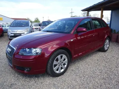 Gebraucht Audi A3 Ambiente 150 PS (110 kW) 2005 Rot Kleinwagen