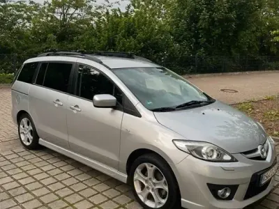 Gebraucht Mazda 5 150 PS (110 kW) 2010 Silber Van / Kleinbus