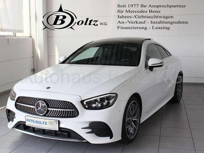 Gebraucht Mercedes E200 AMG line 197 PS (144 kW) 2021 Polarweiß Coupé