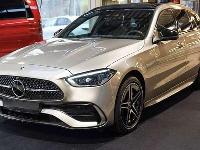 Silber Gebraucht 2023 Mercedes C300e AMG Kombi | 39.900 € (Fairer Preis)