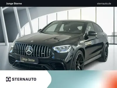 Gebraucht Mercedes GLC63 AMG AMG 510 PS (375 kW) 2023 Metalliclack obsidianschwarz Coupé