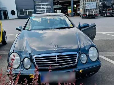 Brugt Mercedes CLK320 218 HK (160 kW) 1998 Blå Coupe