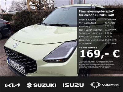 Cool yellow metallic Gebraucht 2025 Suzuki Swift Comfort+ Kleinwagen | 20.990 € (Etwas zu teuer)