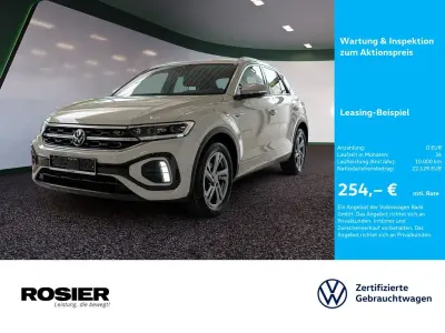 Gebraucht VW T-Roc R-line 110 PS (80 kW) 2024 Grau / ascotgrau SUV