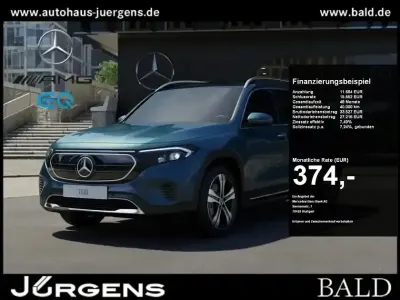 Gebraucht Mercedes EQB350 Progressive 214 kW (292 PS) 2023 Denimblau metallic SUV