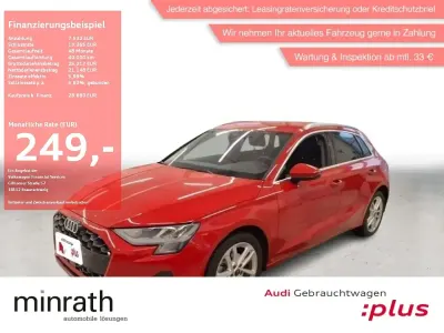 Brugt Audi A3 Advanced 110 HK (80 kW) 2025 Rød Sedan