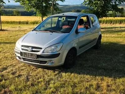 Gebraucht Hyundai Getz 66 PS (48 kW) 2008 Silber Kleinwagen