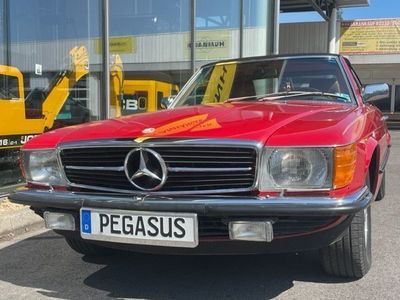 Usata Mercedes SL380 204 CV (150 kW) 1985 Rosso Cabrio