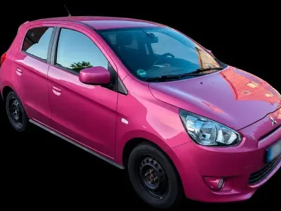 Gebraucht Mitsubishi Space Star Edition 71 PS (52 kW) 2014 Violet Van / Kleinbus