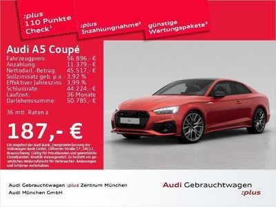 Gebraucht Audi A5 S-Line 265 PS (194 kW) 2024 Progressivrot metallic Coupé