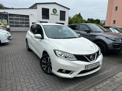 Gebraucht Nissan Pulsar N-TEC 116 PS (85 kW) 2015 Weiß Kleinwagen