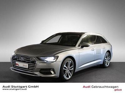 Florettsilber metallic Gebraucht 2022 Audi A6 Sport Kombi | 37.440 € (Teuer)