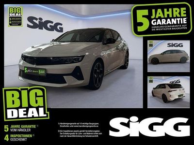 Gebraucht Opel Astra GS Line 131 PS (96 kW) 2023 Jade weiss/arktis weiss Limousine