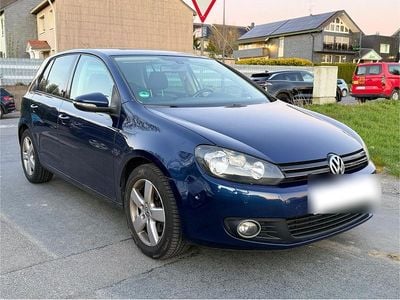 Gebraucht VW Golf VI 122 PS (89 kW) 2010 Blau Kleinwagen