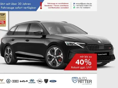 Neu Skoda Octavia RS 265 PS (194 kW) 2026 Blackmagic perleffekt/schwarz Kombi