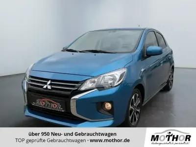 Gebraucht Mitsubishi Space Star Select+ 80 PS (58 kW) 2023 Blau Kleinwagen