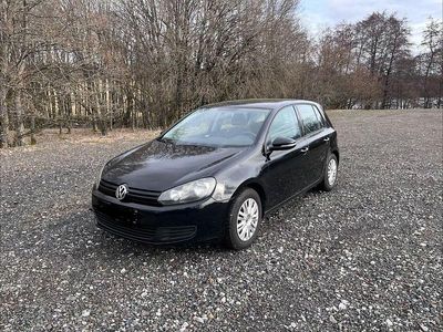 Gebraucht VW Golf VI Trendline 80 PS (58 kW) 2009 Schwarz Kleinwagen