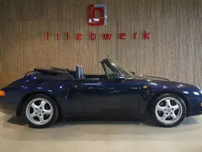 Gebraucht Porsche 993 272 PS (200 kW) 1994 Blau Cabrio