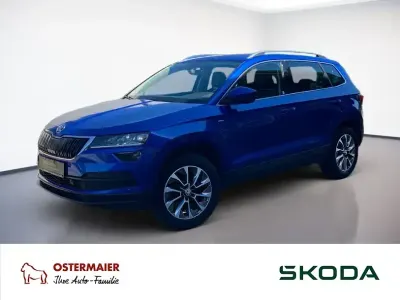 Gebraucht Skoda Karoq Clever 150 PS (110 kW) 2021 Raceblau SUV