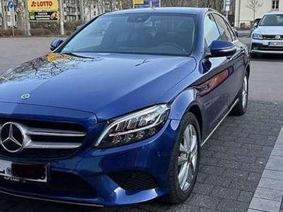 Gebraucht Mercedes C180 156 PS (114 kW) 2020 Blau Limousine