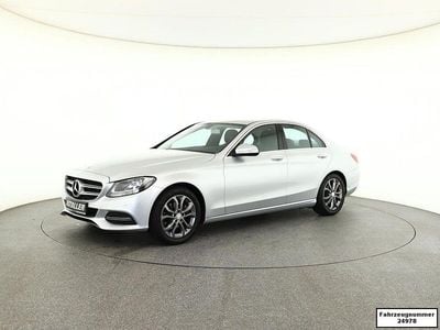 Usata Mercedes C220 Avantgarde 170 CV (125 kW) 2014 Argento Berlina