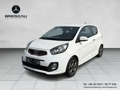 Gebraucht Kia Picanto Spirit 86 PS (63 kW) 2012 Weiß Kleinwagen