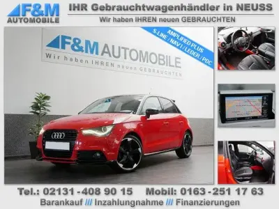 Gebraucht Audi A1 S-Line 122 PS (89 kW) 2013 Rot Kleinwagen