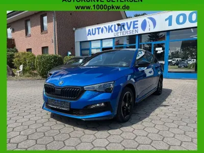 Gebraucht Skoda Scala Monte Carlo 150 PS (110 kW) 2023 Blau Kleinwagen