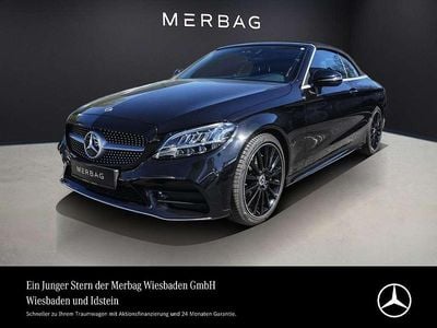 Gebraucht Mercedes C200 AMG line 197 PS (144 kW) 2021 Schwarz Cabrio