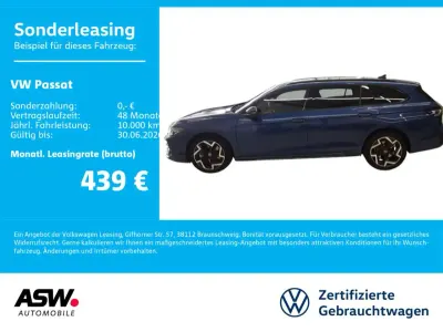 Usata VW Passat R-line 272 CV (200 kW) 2025 Blu Station wagon