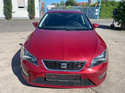 Usata Seat Leon ST FR 184 CV (135 kW) 2015 Rosso Station wagon